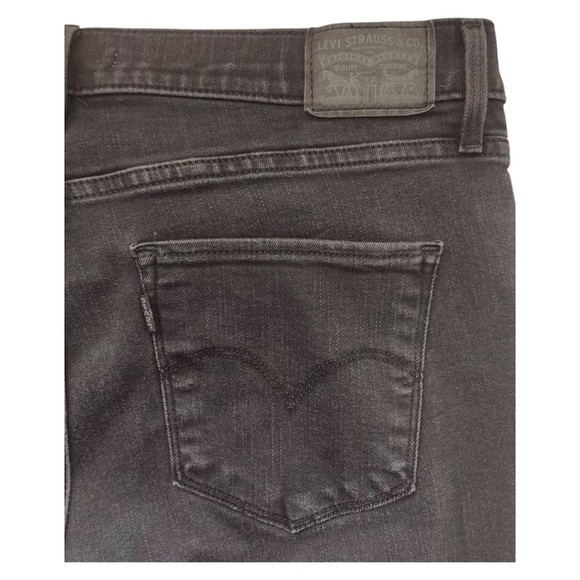 Levi’s 311 Shaping Skinny Jeans Women’s | Size 32 | Black | High Rise moto - Picture 6 of 13
